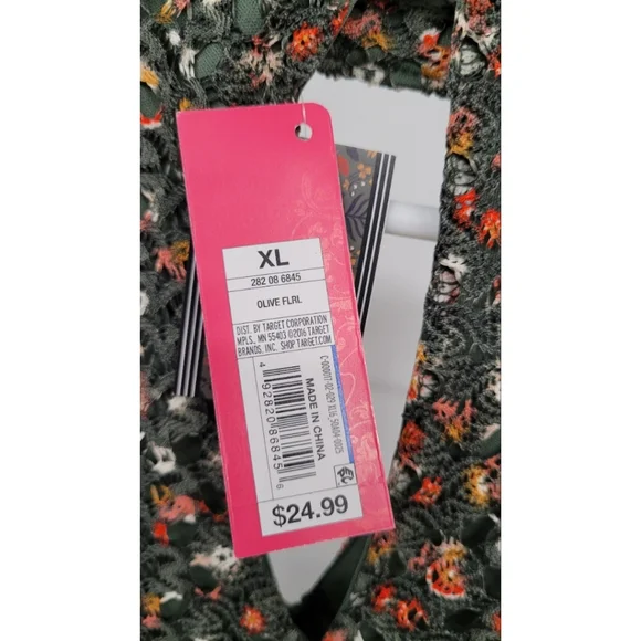 NWT | Lacy Floral Xhilaration Dress - Picture 5 of 7